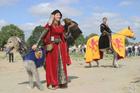 Mittelalter Event mit Tieren